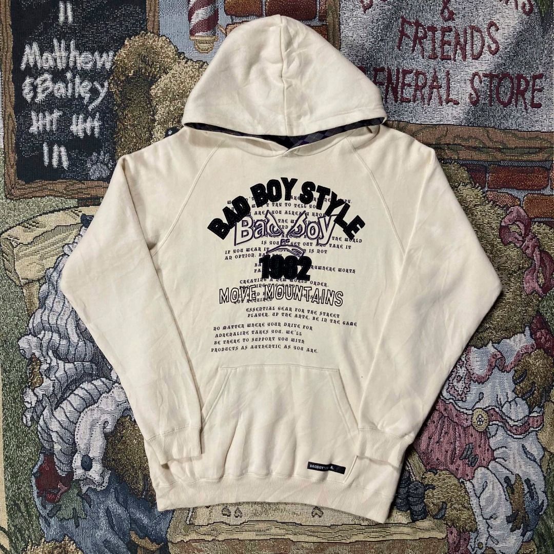 Vintage Bad boys Y2K Hoodie Jacket Men s Fashion Coats Jackets and Outerwear on Carousell