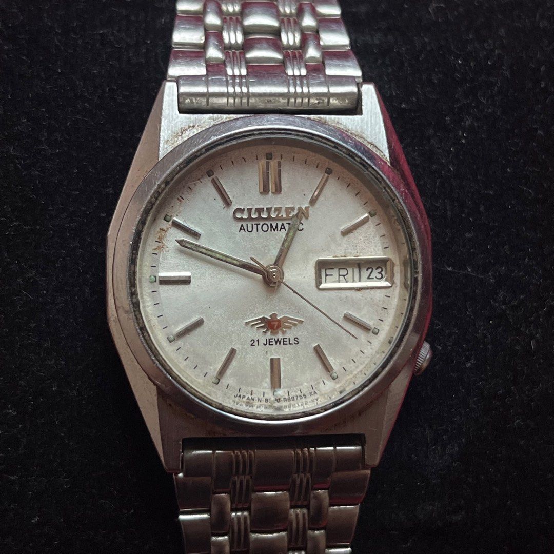 Vintage Citizen Eagle 020219 Automatic Watch Original Jam