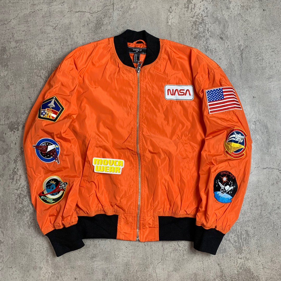 Forever 21 nasa jacket hot sale