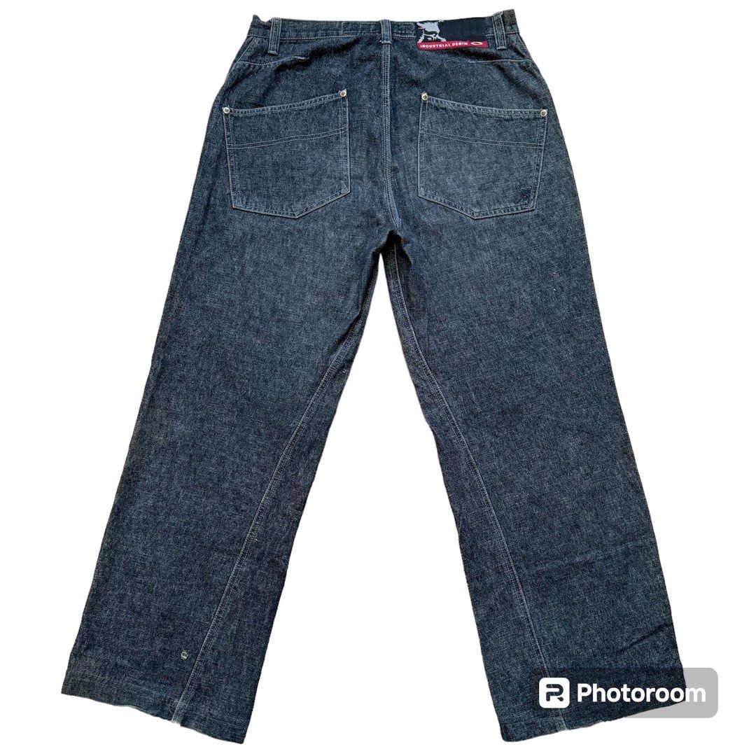 Vintage Oakley Industrial Denim Baggy Jeans, Men