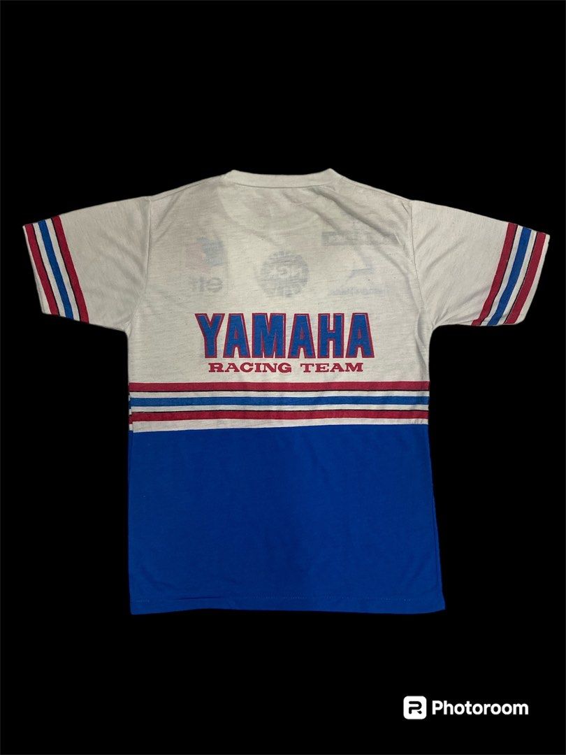 新品ヴィンテージYAMAHA TEAM YAMAHA RACING Tシャツ Vintage Team Yamaha Racing T-Shirt, Men's Fashion, Tops & Sets