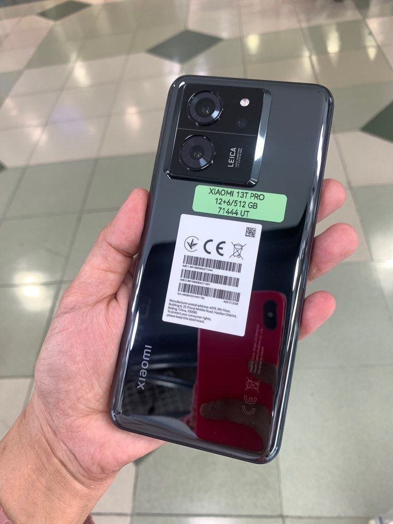 Xiaomi 13T Pro (12/512gb) (Category: Xiaomi) located in Manila. Submitted by arzillah (Listing ID 1321580700, Image 1). Description: Xiaomi 13T Pro 512gb Rom 12 + 6gb Ram Factory unlock Local variant Slightly use Super kinis All working Open for COD/COP + SF Manila area (sameday delivery) Province area (via LBC) required DP to avoid cancellations Physical store: Greenhills Shopping Center, 2ndfloor Contact#: 09482217224 Page: Arzillah Gadgets Sho