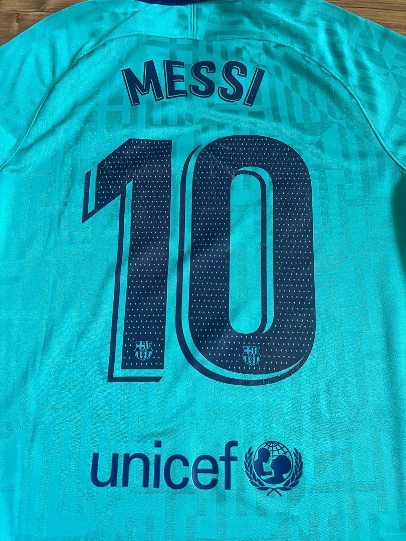 10 Lionel Messi FC Barcelona 2019-20 Third (Local stock) soccer