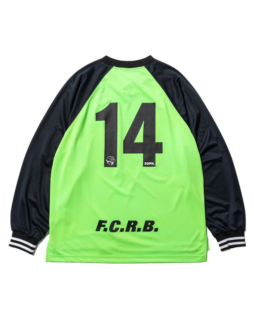 現貨✓ FCRB x paperboy 🇯🇵 L/S Oversized Game Shirt (FCRB-240148) , 男裝, 運動服裝-  Carousell
