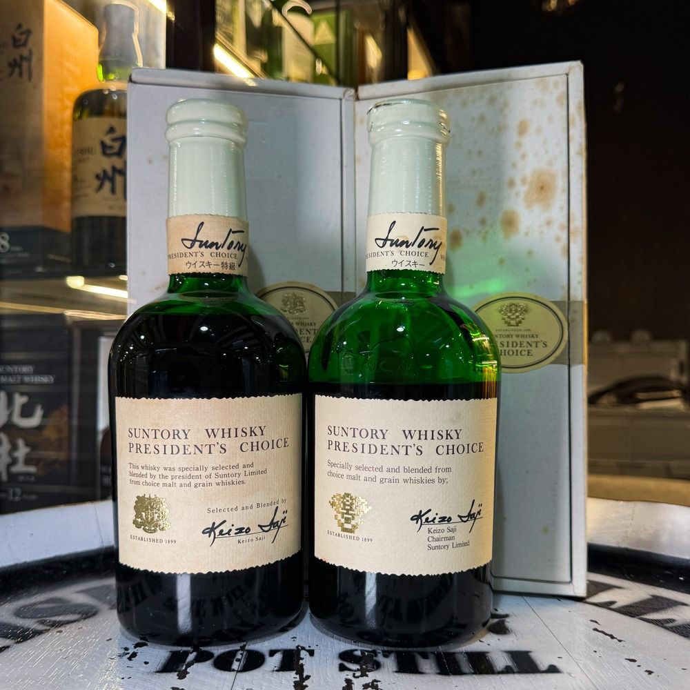 稀有Suntory Whisky 佐治敬三Keizo Saji PRESIDENT'S CHOICE