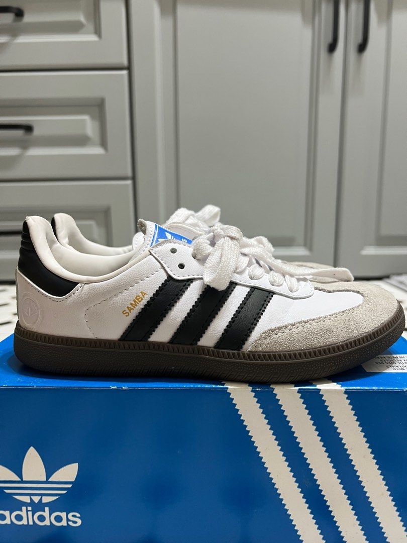 adidas gazelle silver green womens Adidas Samba OG 75Th Anniversary Core Black Cloud White Core Black JP5 – BM  STORE ORIGINAL FOOTWEAR main image 0