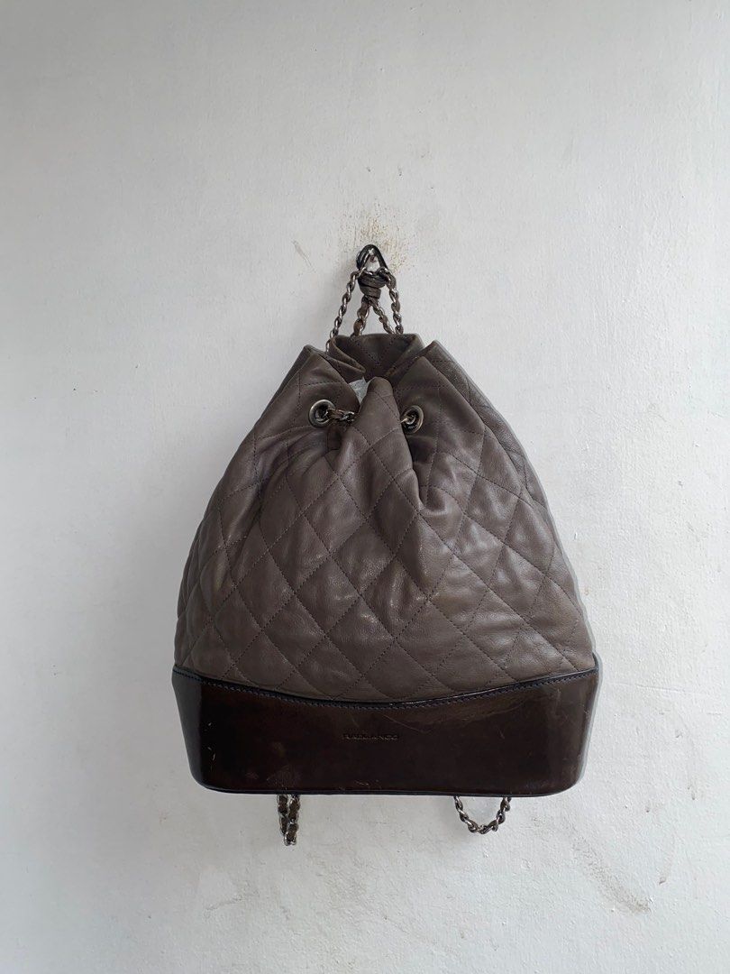 Authentic Rabeanco JANA CHAIN backpack chanel Gabrielle dupe (Category: Backpacks) located in Quezon City. Submitted by kimdelano (Listing ID 1321723833, Image 1). Description: Authentic With tags Flaws: some scratches Still available online for 18k Chanel gabrielle dupe.
