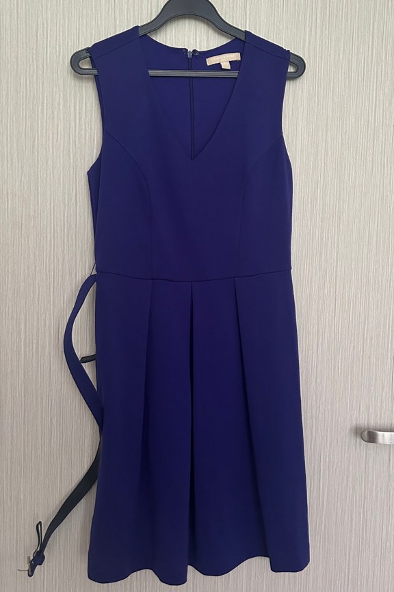 Banana Republic Navy Blue Dress with Belt Women s Fashion Dresses Sets Dresses on Carousell