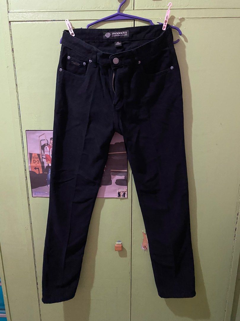 Black jeans (Category: Jeans) located in Quezon City. Submitted by j.styles (Listing ID 1321746063, Image 1). Description: - waist 30 inches - Length 107 cm.