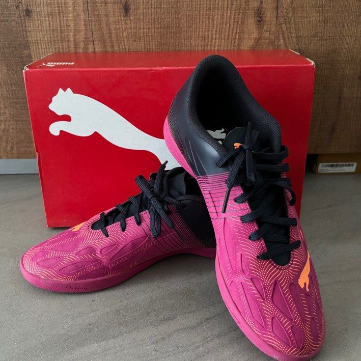 BNIB PUMA ULTRA 4.4 IT FUCHSIA NEO CITRUS PARISIAN Size UK 8 MEN Women s Fashion Footwear Sneakers on Carousell