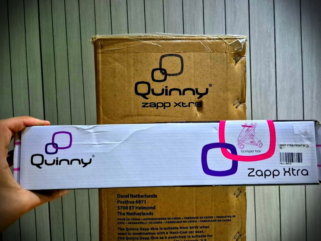 BNIB Quinny Zapp Xtra Stroller Free bumper bar