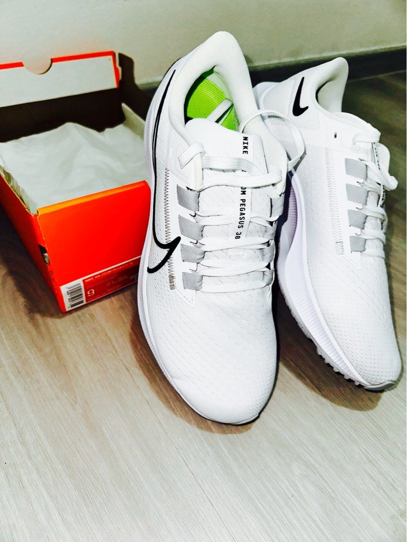 Brand New Nike Men Size US 9 running shoes AIR ZOOM Pegasus 38 Men s Fashion Footwear Sneakers on Carousell