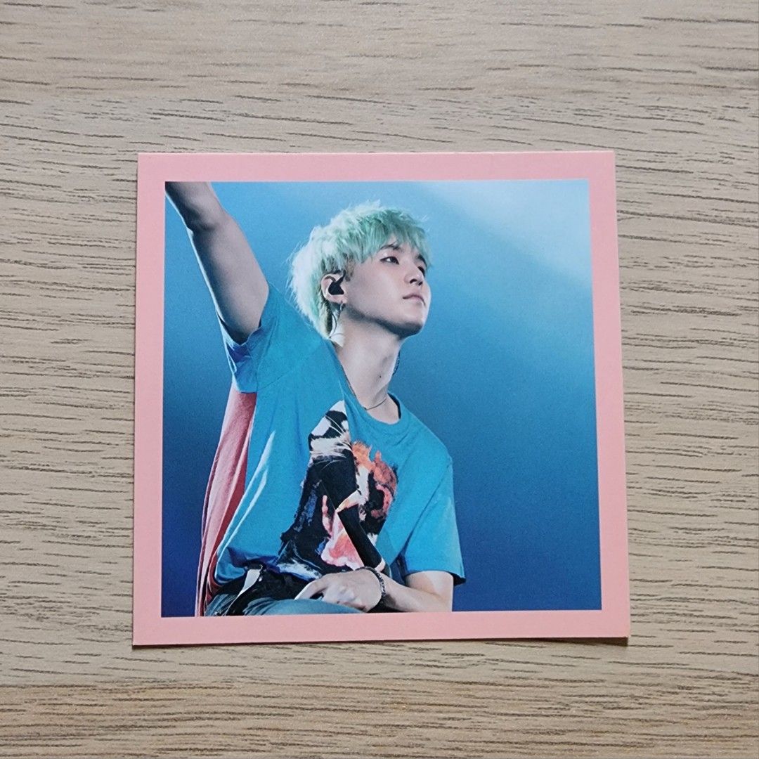 BTS 2015 LIVE HYYH ON STAGE DVD MIN YOONGI SUGA PHOTOCARD PC