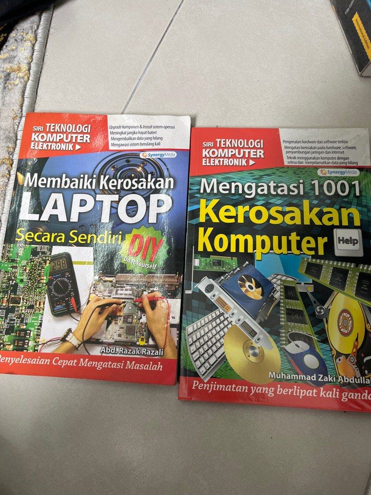 Buku baiki laptop dan computer - old version, Hobbies & Toys, Books ...
