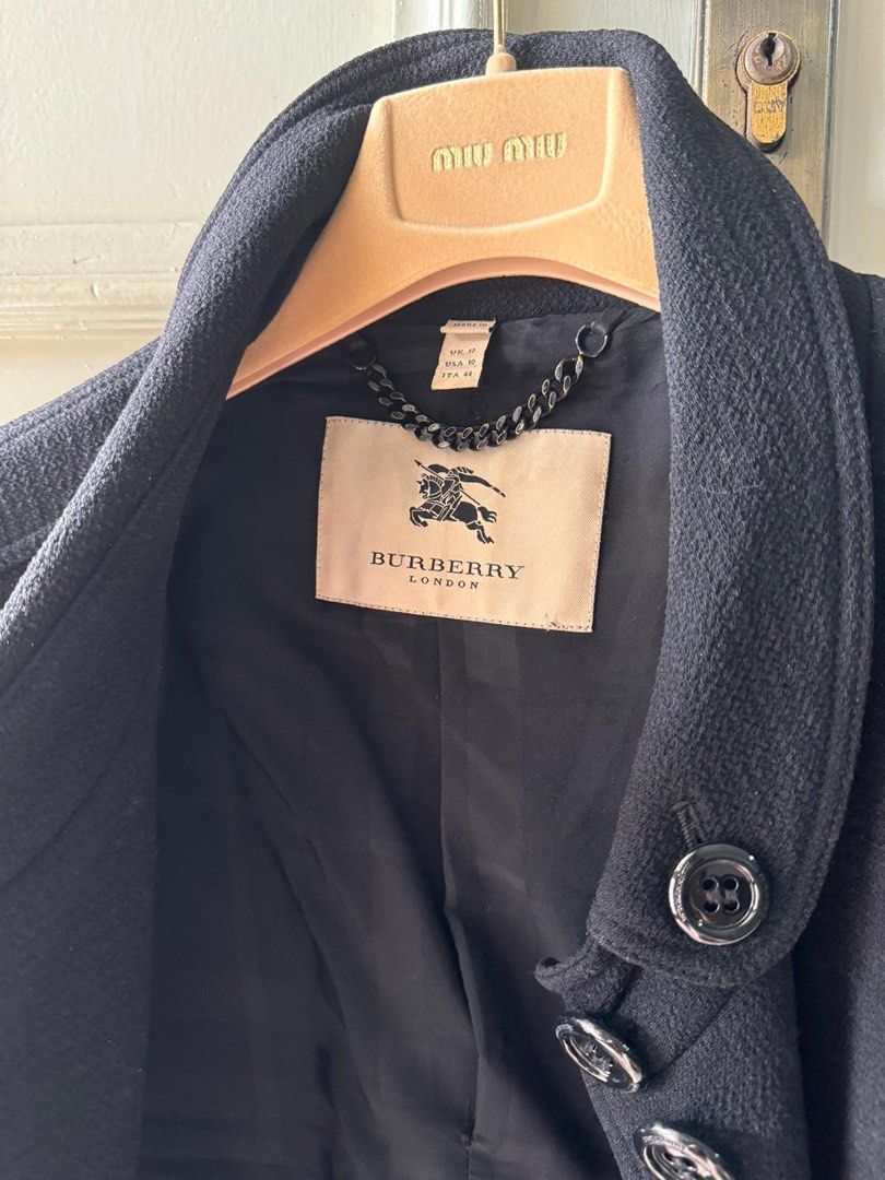 Burberry Vintage Black Blazer Women s Fashion Tops Other Tops on Carousell