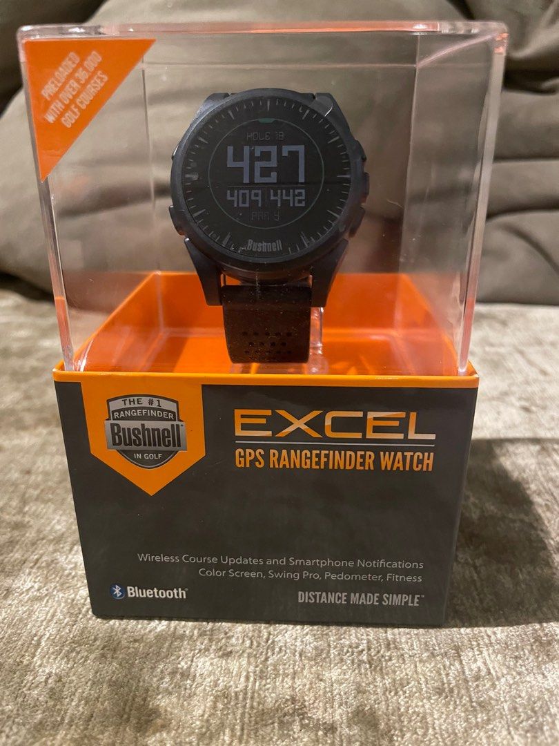 Bushnell Excel GPS Rangefinder Watch Sports Equipment Sports Games Golf on Carousell