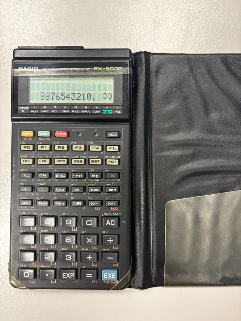 Casio FX 603P Programmable Calculator