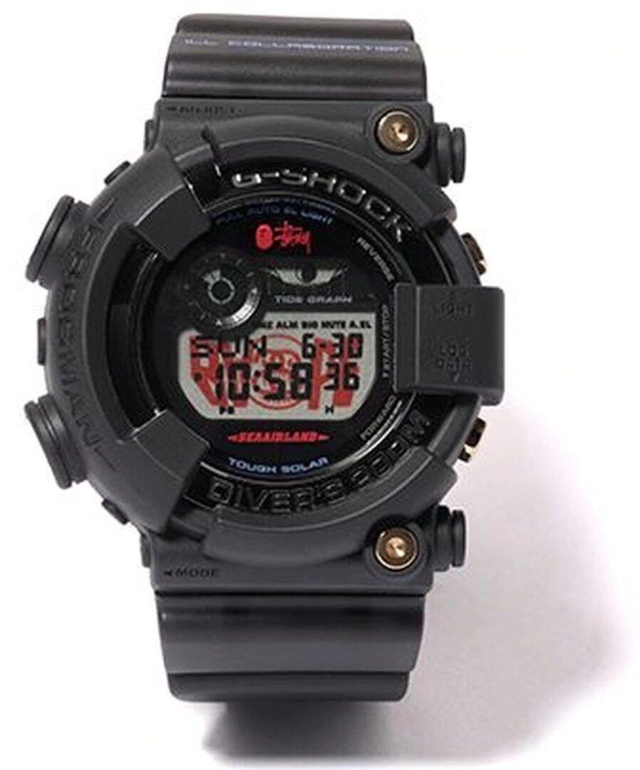 Casio G-Shock GF-8250BS STUSSY BAPE APE FROGMAN x Stussy x Bape