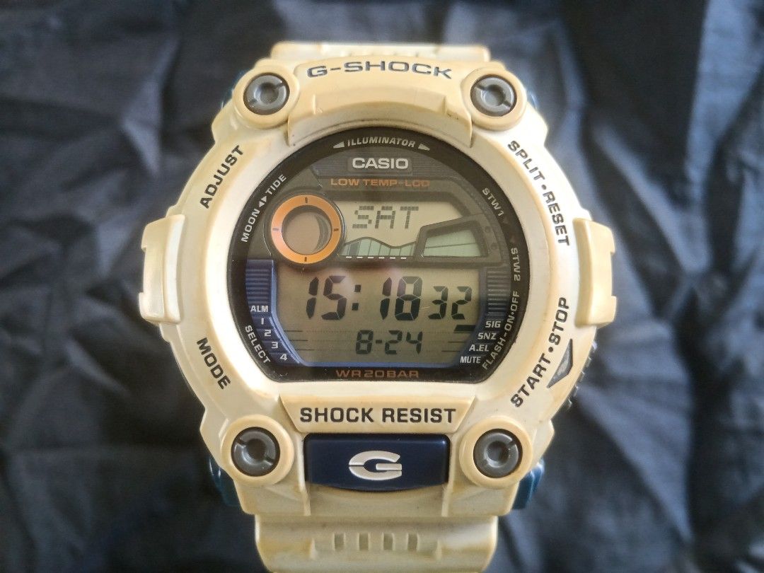 CASIO JAPAN G SHOCK G 7900A G7900A WHITE MATMOTO MODULE NO. 3194 VINTAGE CLASSIC ICONIC STYLE DIGITAL WATCHES COLLECTION RARE JAPANESE BRAND G 7900 A