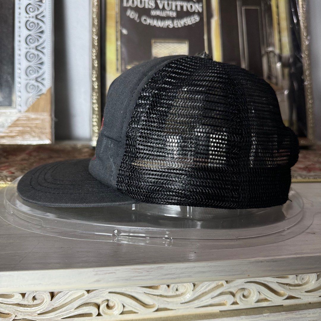 chrome hearts triple cross mesh cap（Chrome Hearts Watch Cap