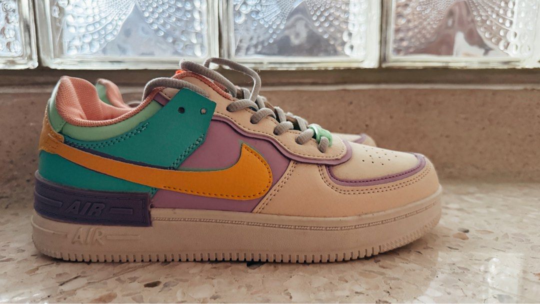 Colourful Nike Air Force 1