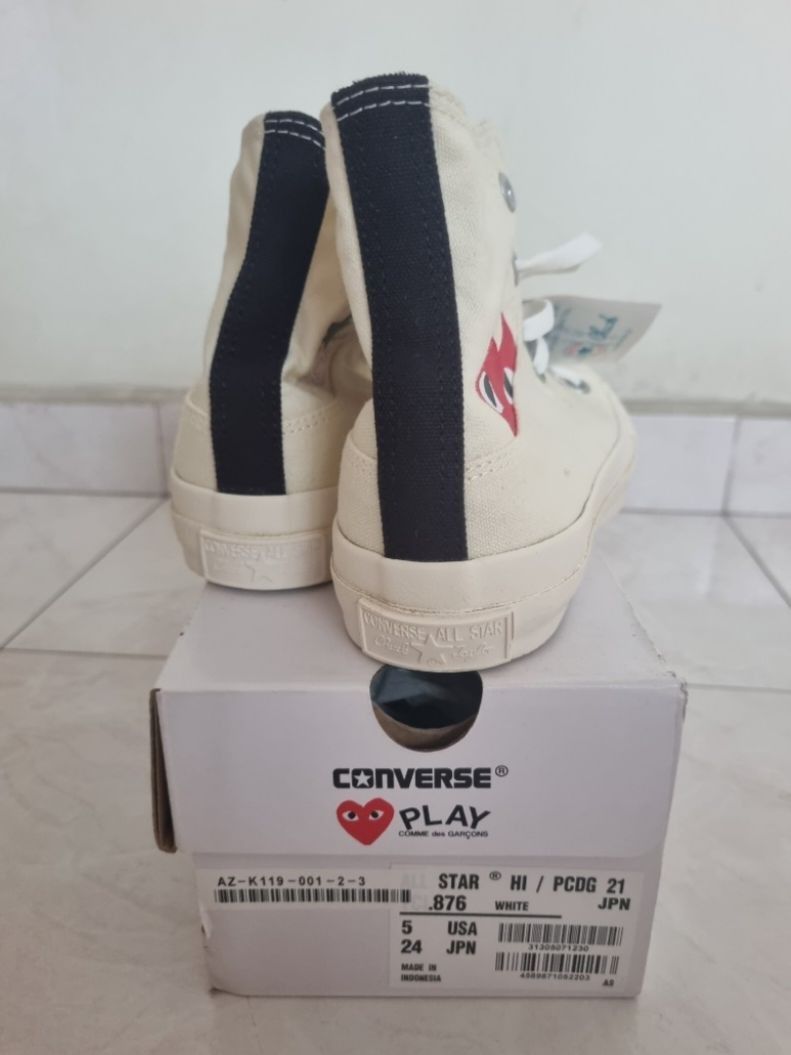 Converse x CDG japan edition, Women's Fashion, Footwear, Sneakers