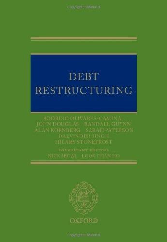 Debt Restructuring （分類：教科書）位於 Hong Kong。 由 victor_wang 提交（商品編號 1321777871，圖片 1）。簡介： Debt Restructuring provides a legal analysis of international corporate, banking and sovereign debt restructuring from both the creditors' and debtors' perspective. It provides a practical guide for creditors holding distressed debt, debtor options in a distressed scenario and the necessary steps for the parties to achieve their goals. Written by an expert author 