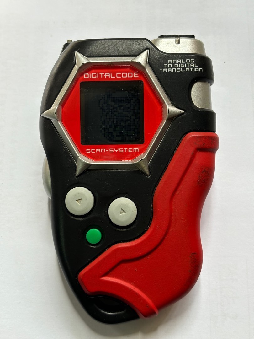 デジモン　海外 DIGIMON digivice D-TECTOR 黒/赤 デジモン 海外 DIGIMON digivice D-TECTOR 黒/赤 - メルカリ
