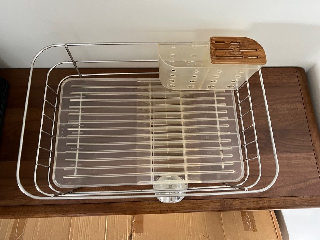 Simplehuman slim wire dish rack hot sale