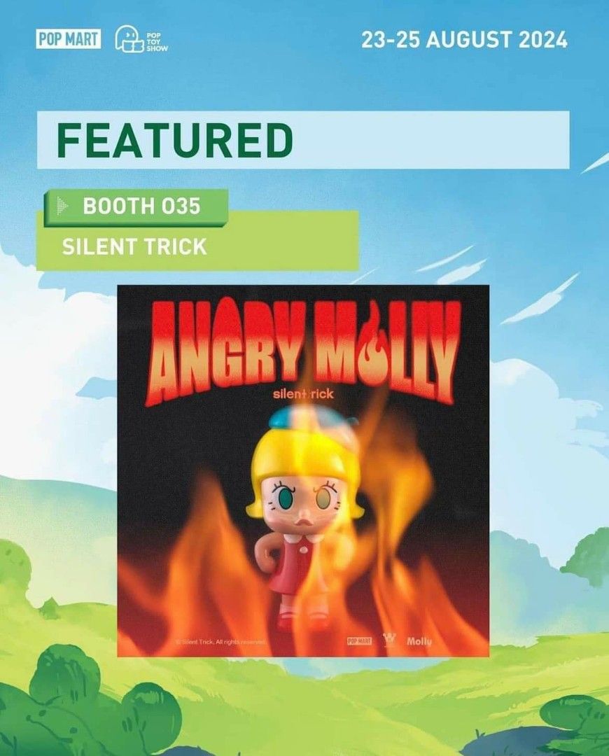 MOLLY Angry Molly Love On Fire 2025 Limited Edition – TOYSEZ