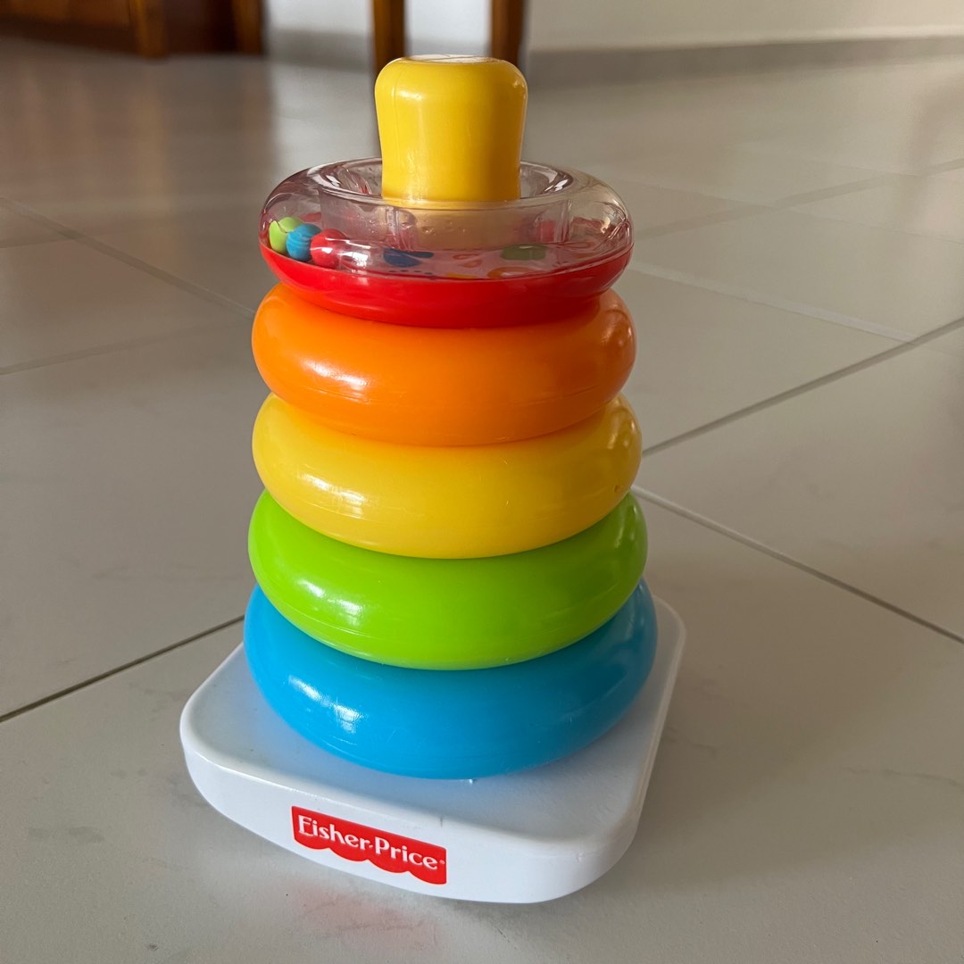 Fisher price fisherprice ring stacking toy, Babies & Kids, Infant ...