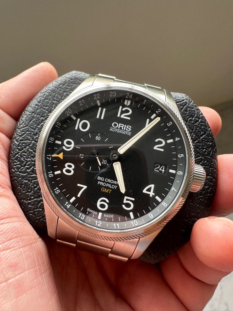 FREE SHIP ORIS BIG CROWN PROPILOT GMT SMALL SECONDS Serviced w 12 Mths Warranty Luxury Watches on Carousell