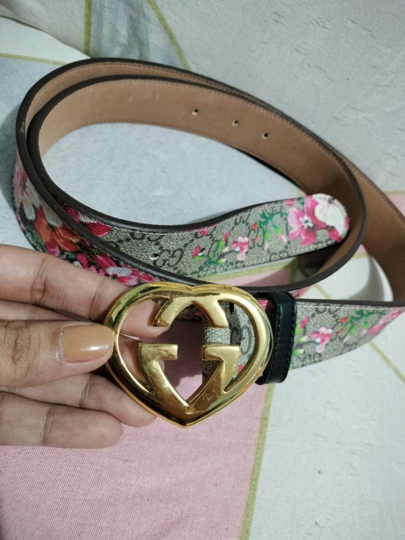 Gucci gg blooms belt shop