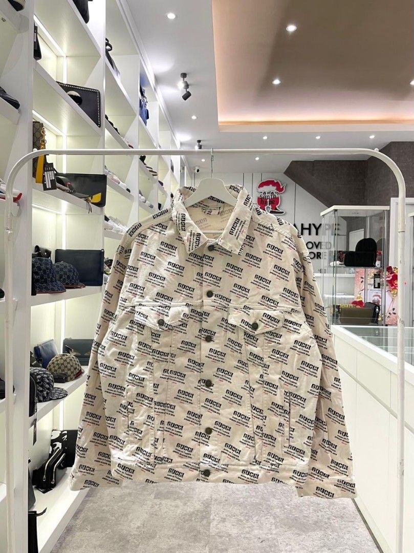 Guccify denim jacket deals
