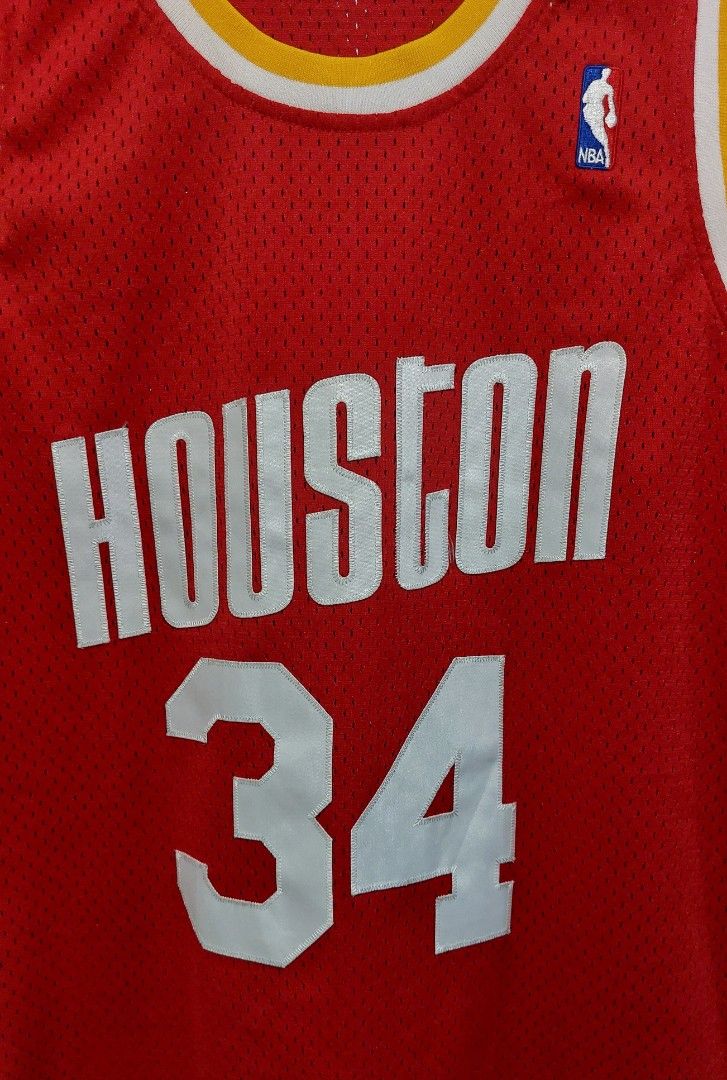 HAKEEM THE DREAM OLAJUWON HOUSTON ROCKETS AWAY JERSEY Men s Fashion Activewear on Carousell