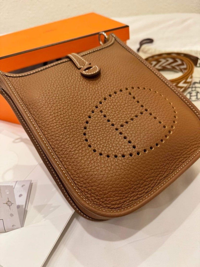 SALE!! Hermes Evelyn TPM (Category: Luxury Bags & Wallets) located in Las Pinas. Submitted by daisuki_japan_luxury_by_reiko (Listing ID 1321678712, Image 2). Description: On hand Manila Like New Condition Complete inclusion/with receipt Free shipping within Metro Manila Comes with free bag organizer Purchased from Greenbelt in 2023.