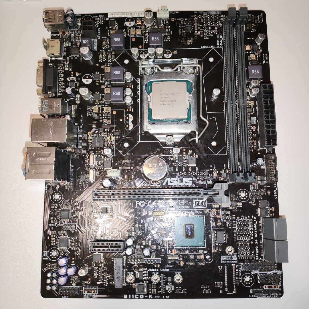 i7 7700 with motherboard