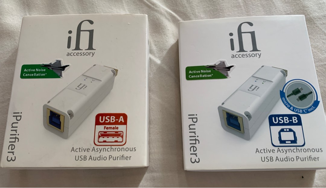 Usb Audio Purifier ifi iPurifier 3 USB-A & B USB Audio Purifier, 音響器材, 其他音響配件及設備 - Carousell