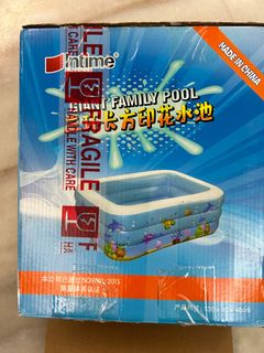 BESTWAY Inflatable Swimming Pool 2.01 Meter FREE Baby Shark Sprinkle ...