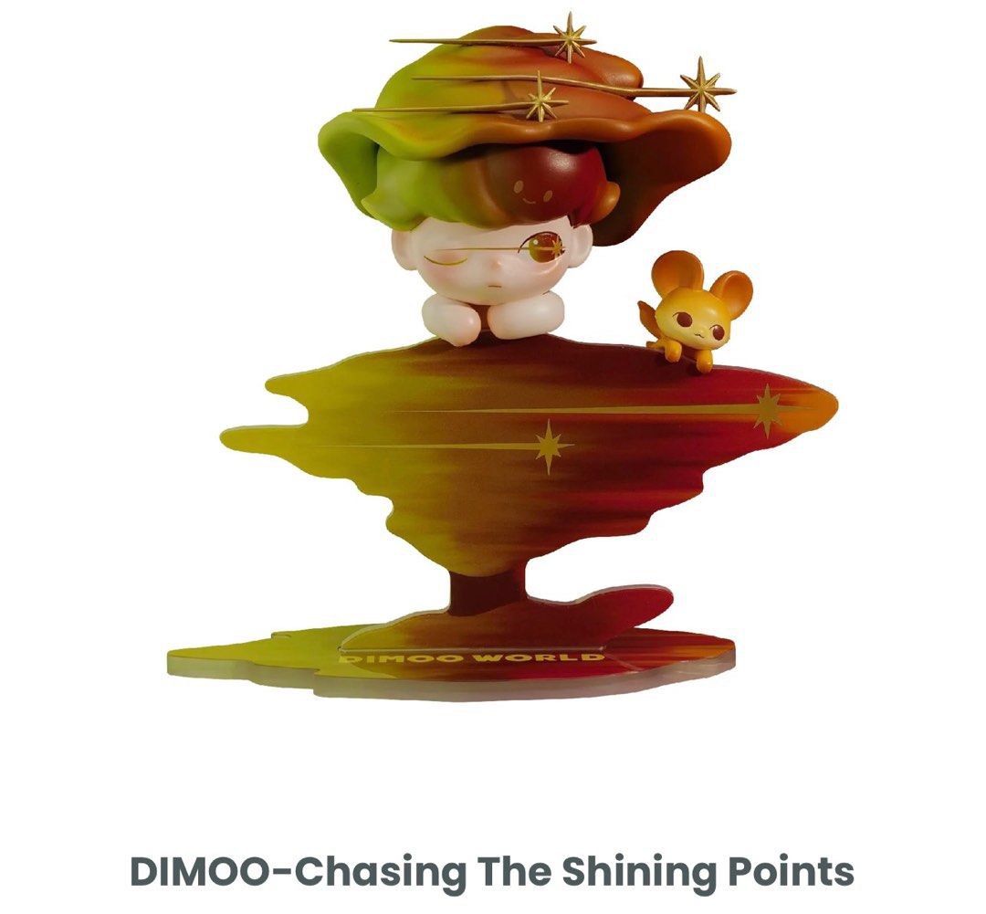 [INSTOCK] BN Popmart Dimoo PTS Exclusive 2024 Dimoo Chasing the Shining ...