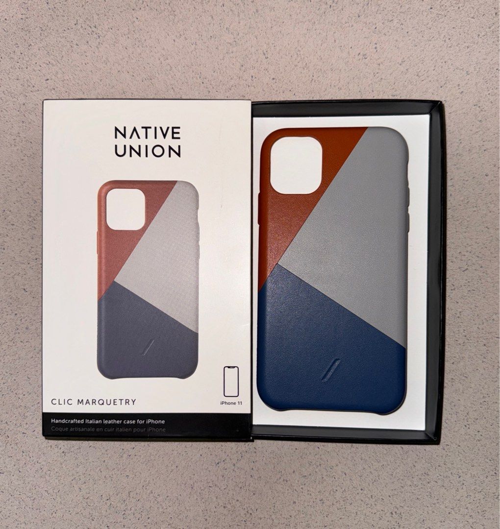 Union Clic Marquetry Native Union Iphone 11 Case Iphone 11 真皮手