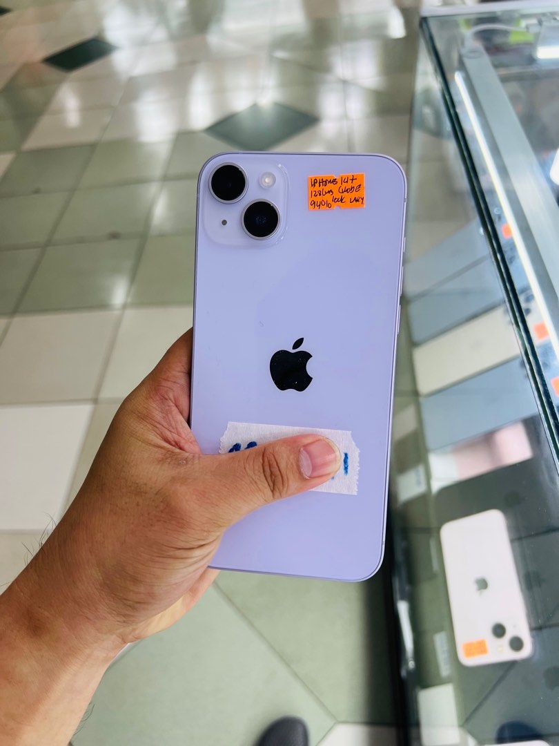 iPhone 14 Plus 128GB 94Bh Globelocked 99%smooth No issues (Category: iPhone 14 Series) located in San Juan City. Submitted by saabangadgetshop (Listing ID 1321666112, Image 2). Description: Onhand | Pre-owned iPhone 14 Plus 128GB GLOBELOCKED NTC APPROVED Battery Health 94% NO HIDDEN ISSUES NO HISTORY OF REPAIR 99%Smooth TEST TO SAWA RESET ALL YOU WANT NOT REFURBISHED AUTHENTIC PHONE ALL WORKING FREE 3uTools 🖥️ 🆓Freebies ✅Adaptor w/cable ✅Case ✅