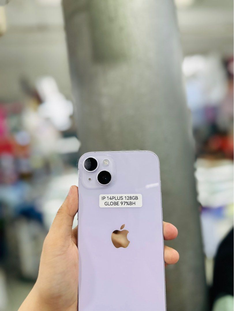 Iphone 14 Plus 128GB GLOBELOCKED 97bh no issues (Category: iPhone 14 Series) located in San Juan City. Submitted by saabangadgetshop (Listing ID 1321812155, Image 2). Description: Onhand | Pre-owned iPhone 14 Plus 128GB 97% Battery Health Globelocked NTC APPROVED NO HIDDEN ISSUES NO HISTORY OF REPAIR 99%Smooth TEST TO SAWA RESET ALL YOU WANT NOT REFURBISHED AUTHENTIC PHONE ALL WORKING Mode of Payment : ⬇️ ▪️Cash ▪️Bank Transfer ▪️Gcash 📍Installm