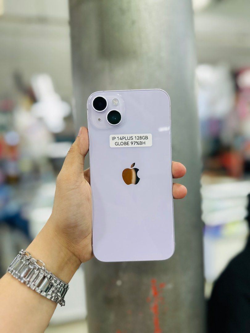 Iphone 14 Plus 128GB GLOBELOCKED 97bh no issues (Category: iPhone 14 Series) located in San Juan City. Submitted by saabangadgetshop (Listing ID 1321812155, Image 1). Description: Onhand | Pre-owned iPhone 14 Plus 128GB 97% Battery Health Globelocked NTC APPROVED NO HIDDEN ISSUES NO HISTORY OF REPAIR 99%Smooth TEST TO SAWA RESET ALL YOU WANT NOT REFURBISHED AUTHENTIC PHONE ALL WORKING Mode of Payment : ⬇️ ▪️Cash ▪️Bank Transfer ▪️Gcash 📍Installm