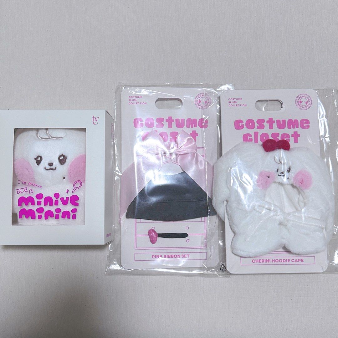 IVE POPUP cherini IVE minive ウォニョン minini フーディケープ