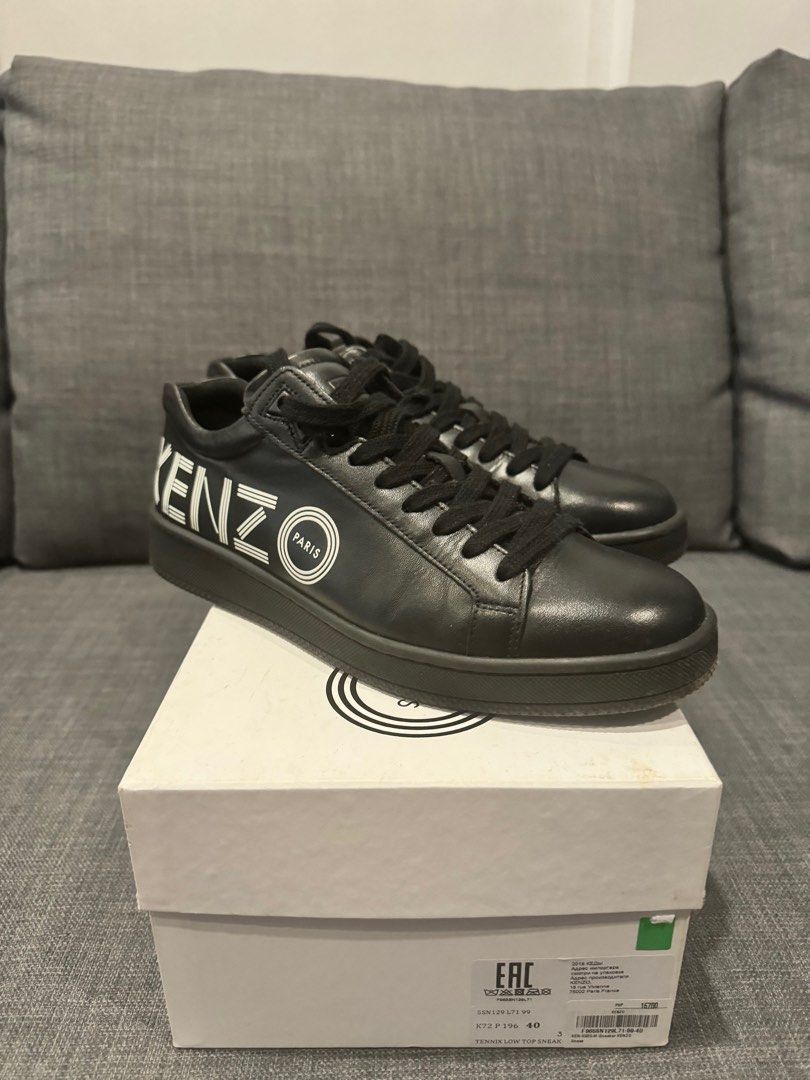Kenzo Tennix low top sneaker (Category: Sneakers) located in San Juan City. Submitted by bleasure (Listing ID 1321672307, Image 2). Description: Authentic Kenzo Tennix Low top sneaker.