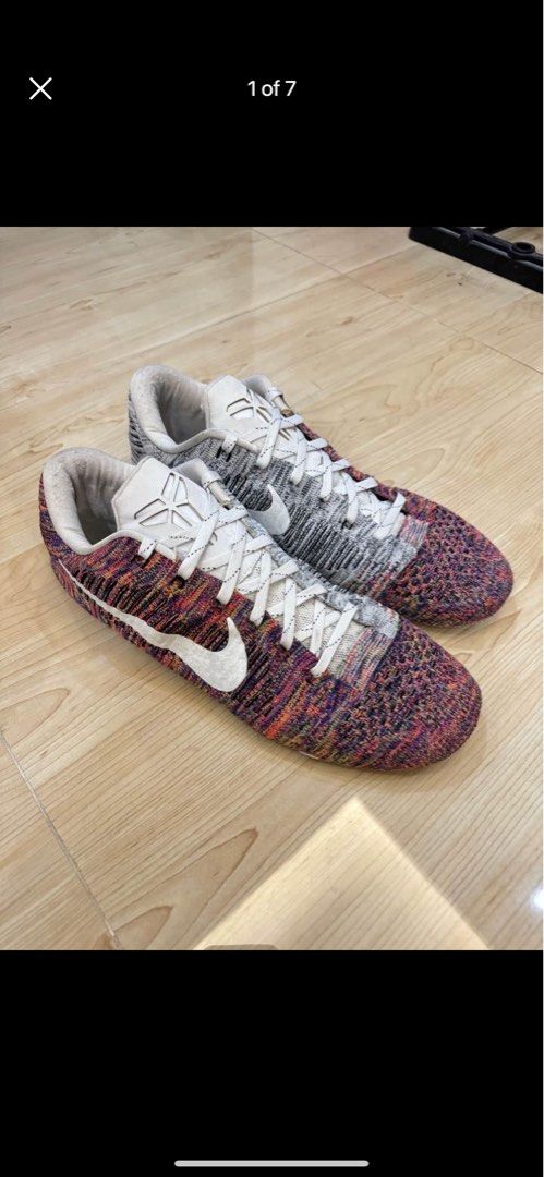 Kobe 10 Multicolor (Category: Sneakers) located in Makati City. Submitted by devinwang56 (Listing ID 1321775648, Image 2). Description: Kobe 10 Multicolor ID for size 12 US upper only with laces due sole seps didn't worn again if you interested to reglue and change outsoles might be cost around 3500 php pasay area.