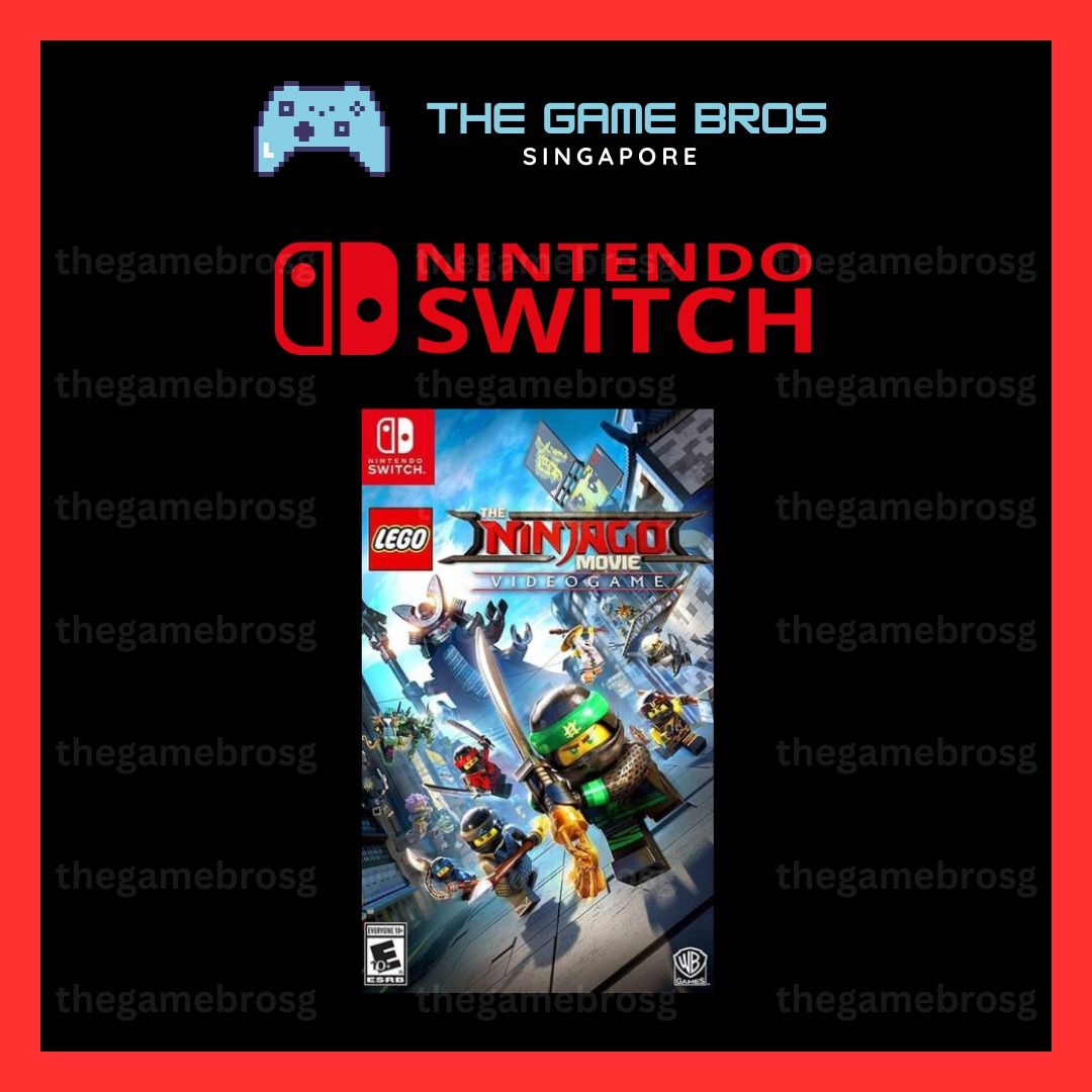 LEGO The Ninjago Movie Videogame Nintendo Switch Digital Download Games