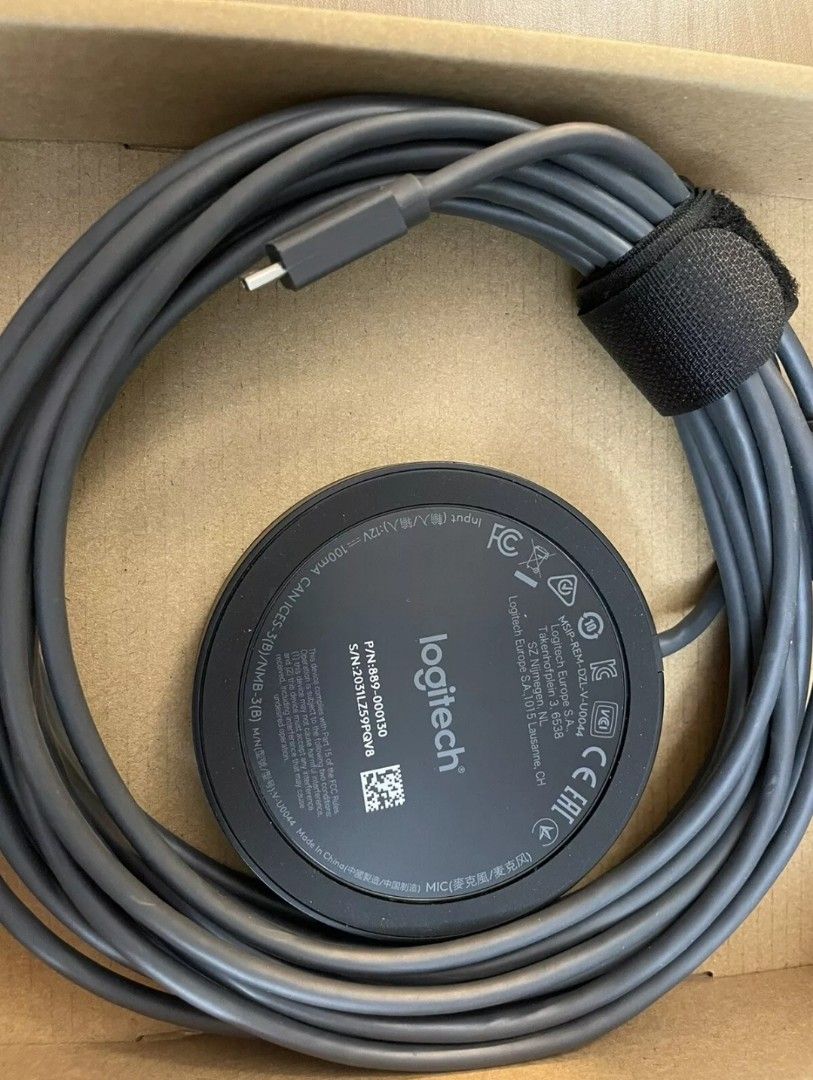 Logitech meetup expansion microphone, Audio, Microphones on Carousell