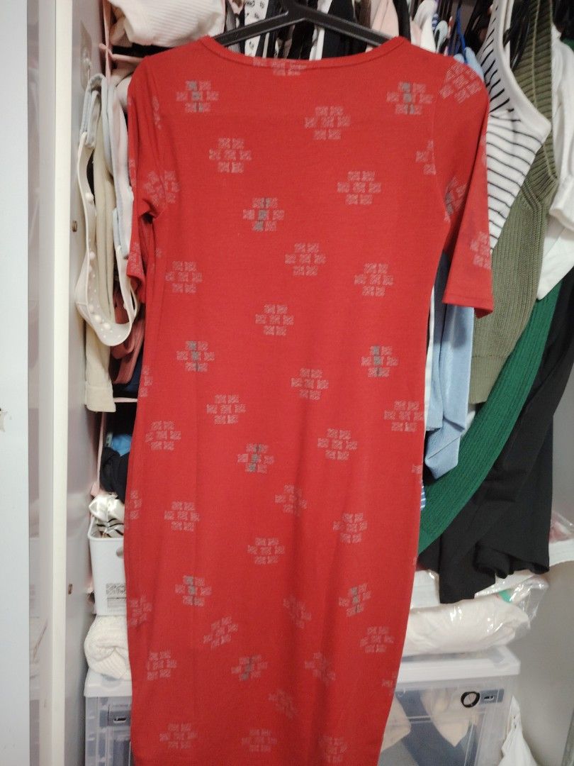 Lularoe Red Dress Women s Fashion Dresses Sets Dresses on Carousell